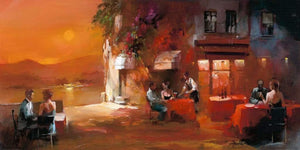 Willem Haenraets - Dinner for two I Kunstdruck 100x50cm | Yourdecoration.de