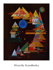 Wassily Kandinsky - Spitzen im Bogen, 1927 Kunstdruck 60x80cm | Yourdecoration.de