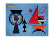 Wassily Kandinsky - Weiches Hart Kunstdruck 80x60cm | Yourdecoration.de