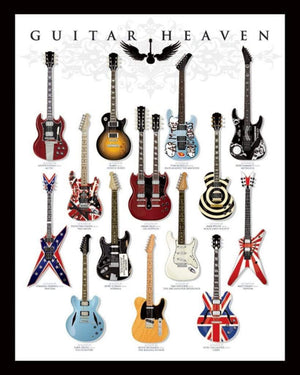 Pyramid Guitar Heaven Poster 40x50cm | Yourdecoration.de