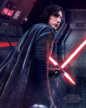 Pyramid Star Wars the Last Jedi Kylo Ren Rage Poster 40x50cm | Yourdecoration.de