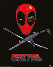 Pyramid Deadpool Eye Patch Poster 40x50cm | Yourdecoration.de