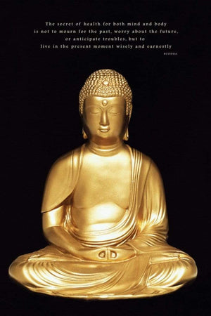 Pyramid Buddha Poster 61x91,5cm | Yourdecoration.de