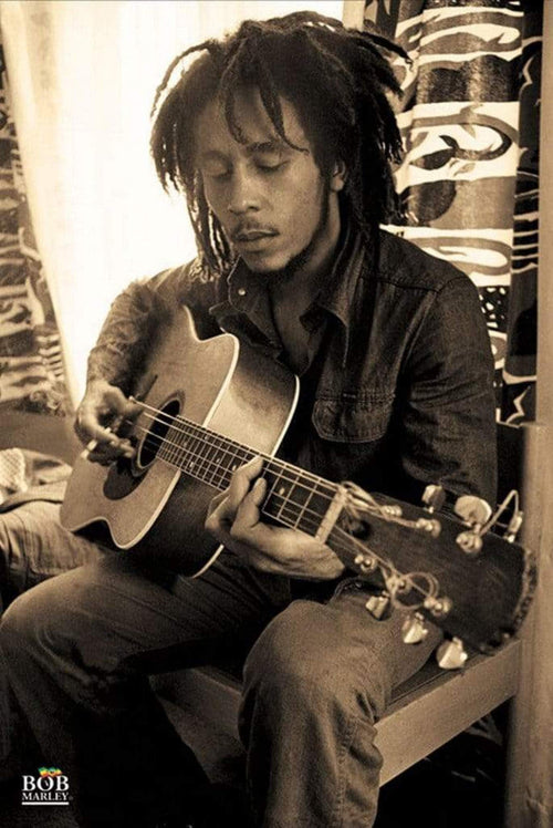 Pyramid Bob Marley Sepia Poster 61x91,5cm | Yourdecoration.de