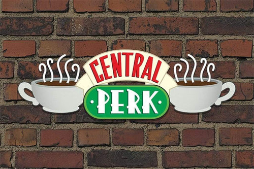 Pyramid Friends Central Perk Brick Poster 91,5x61cm | Yourdecoration.de