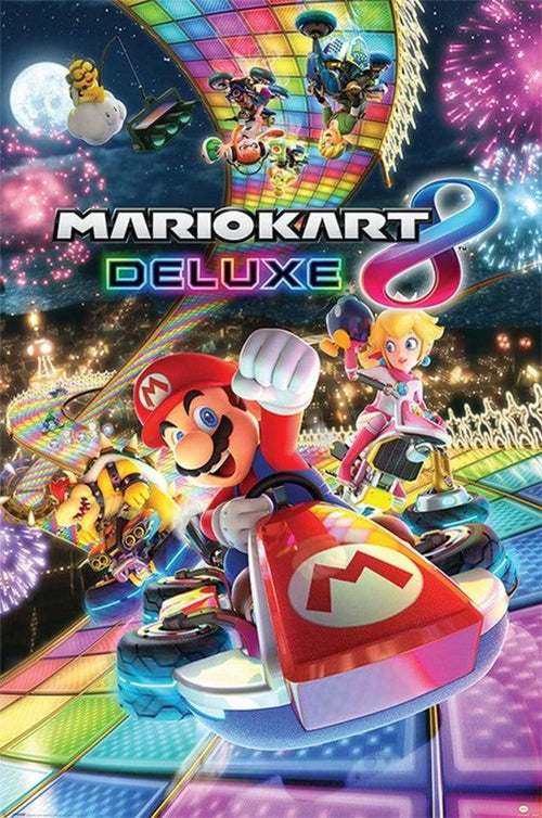 Pyramid Mario Kart 8 Deluxe Poster 61x91,5cm | Yourdecoration.de