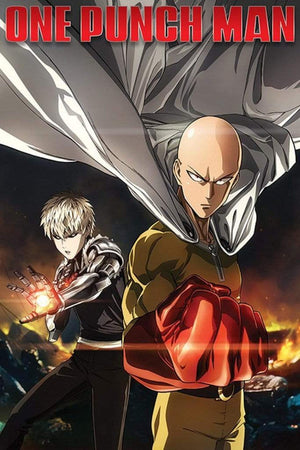 Pyramid One Punch Man Destruction Poster 61x91,5cm | Yourdecoration.de