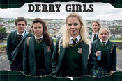 Pyramid Derry Girls Rip Poster 91,5x61cm | Yourdecoration.de