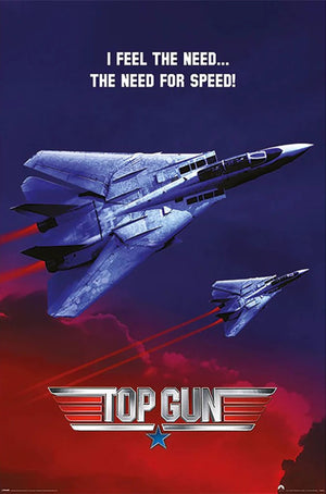 pyramid pp34631 top gun the need for speed poster 61x91 5cm | Yourdecoration.de