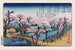 Poster Hiroshige Mount Fuji Koganei Bridge 61x91 5cm Pyramid PP34637 | Yourdecoration.de