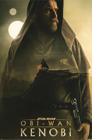 pyramid pp34969 star wars obi wan kenobi light vs dark poster 61x91,5cm | Yourdecoration.de