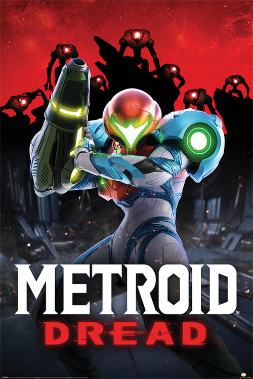 Pyramid Metroid Dread Shadows Poster 61x91,5cm | Yourdecoration.de