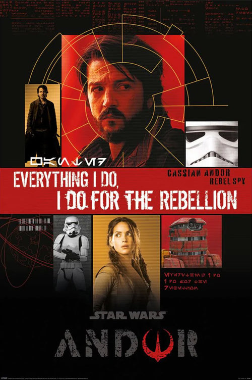 Pyramid Pp35061 Star Wars Andor For The Rebellion Poster 61X91,5cm | Yourdecoration.de