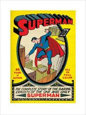 Pyramid Superman No 1 Kunstdruck 60x80cm | Yourdecoration.de