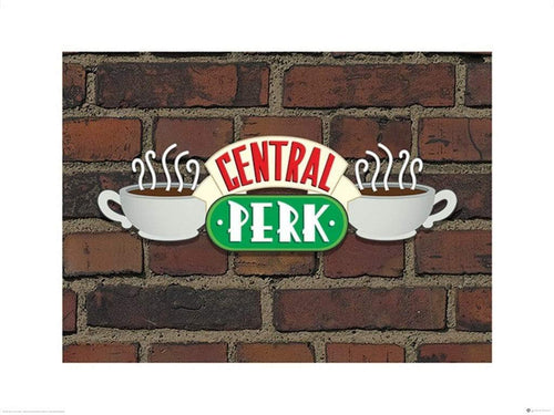 Pyramid Friends Central Perk Sign Kunstdruck 60x80cm | Yourdecoration.de