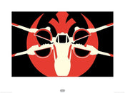 Pyramid Star Wars Episode VII XWing Pop Art Kunstdruck 60x80cm | Yourdecoration.de