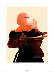 Pyramid Star Wars Episode VII Flametrooper Tri Kunstdruck 60x80cm | Yourdecoration.de