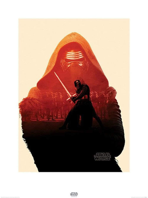 Pyramid Star Wars Episode VII Kylo Ren Tri Kunstdruck 60x80cm | Yourdecoration.de