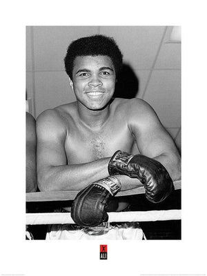 Pyramid Muhammad Ali Smile Kunstdruck 60x80cm | Yourdecoration.de