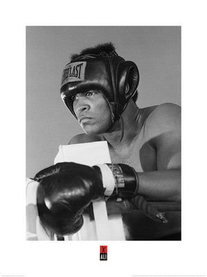 Pyramid Muhammad Ali Training Kunstdruck 60x80cm | Yourdecoration.de