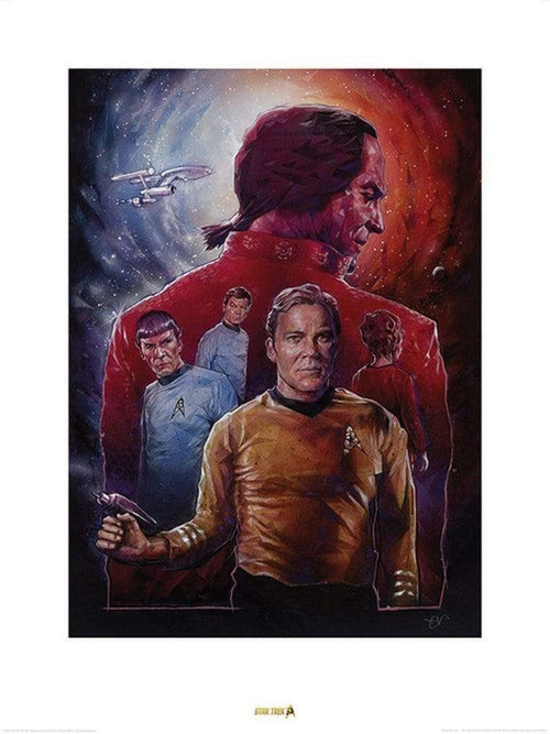 Pyramid Star Trek Space Seed 50th Anniversary Kunstdruck 60x80cm | Yourdecoration.de