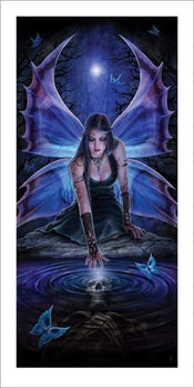 Pyramid Anne Stokes Immortal Flight Kunstdruck 50x100cm | Yourdecoration.de