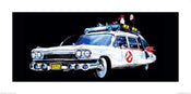 Pyramid Ghostbusters Car Kunstdruck 50x100cm | Yourdecoration.de