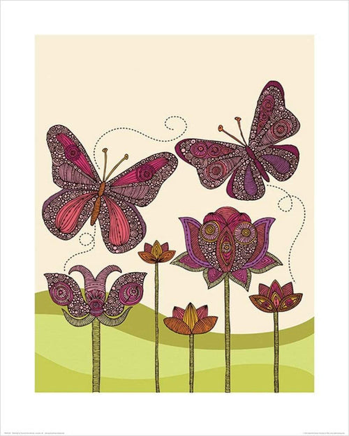 Pyramid Valentina Ramos Butterflies Kunstdruck 40x50cm | Yourdecoration.de