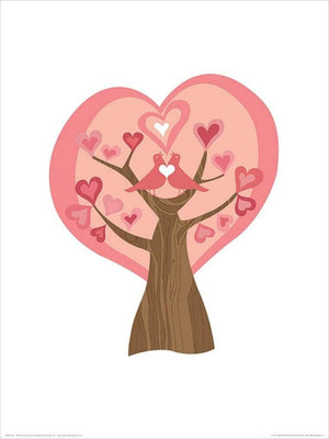 Pyramid Valentina Ramos Tree of Love Kunstdruck 30x40cm | Yourdecoration.de