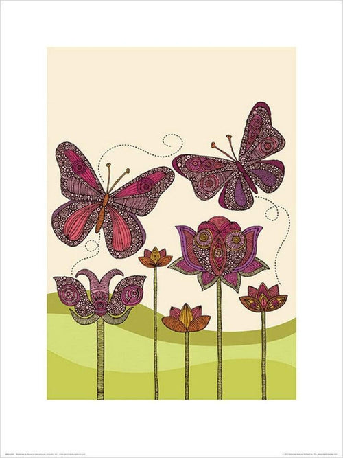 Pyramid Valentina Ramos Butterflies Kunstdruck 30x40cm | Yourdecoration.de