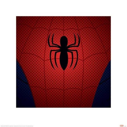 Pyramid Ultimate Spider-Man Spider-Man Torso Kunstdruck 40x40cm | Yourdecoration.de