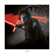 Pyramid Star Wars The Last Jedi Kylo Ren Force Kunstdruck 40x40cm | Yourdecoration.de