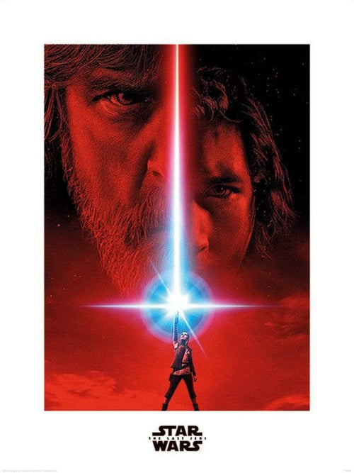 Pyramid Star Wars The Last Jedi Teaser Kunstdruck 60x80cm | Yourdecoration.de