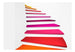 Fototapete - Colorful Stairs - Vliestapete