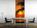 Komar Palmy Beach Sunrise Fototapete 92x220cm | Yourdecoration.de