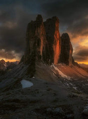 Wizard+Genius Dolomites Italy Vlies Fototapete 192x260cm 4-bahnen | Yourdecoration.de