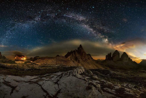 Wizard+Genius Galaxy Dolomites Vlies Fototapete 384x260cm 8-bahnen | Yourdecoration.de