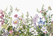 Wizard+Genius Summer Flowers Vlies Fototapete 384x260cm 8-bahnen | Yourdecoration.de