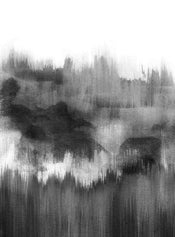 Wizard+Genius Brush Strokes Black Vlies Fototapete 192x260cm 4-bahnen | Yourdecoration.de