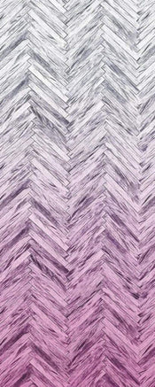 Komar Herringbone Pink Vlies Fototapete 100x250cm 1-bahn | Yourdecoration.de