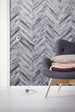 Komar Herringbone Pure Vlies Fototapete 100x250cm 1-bahn Sfeer | Yourdecoration.de