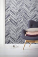 Komar Herringbone Pure Vlies Fototapete 400x250cm 4-bahnen Sfeer | Yourdecoration.de