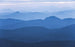 Komar Blue Mountain Vlies Fototapete 400x250cm 4-bahnen | Yourdecoration.de