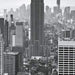 Komar NYC Black and White Fototapete 368x254cm | Yourdecoration.de