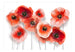 Fototapete - Nine Poppies - Vliestapete