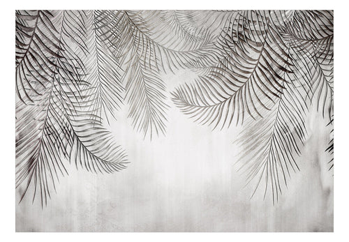Fototapete - Night Palm Trees - Vliestapete