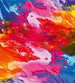 Dimex Abstract Painting Fototapete 225x250cm 3-Bahnen | Yourdecoration.de