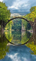 Dimex Arch Bridge Fototapete 150x250cm 2-Bahnen | Yourdecoration.de