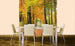 Dimex Autumn Forest Fototapete 225x250cm 3-Bahnen Sfeer | Yourdecoration.nl