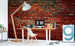 Dimex Brick Wall Fototapete 375x250cm 5-Bahnen Sfeer | Yourdecoration.nl